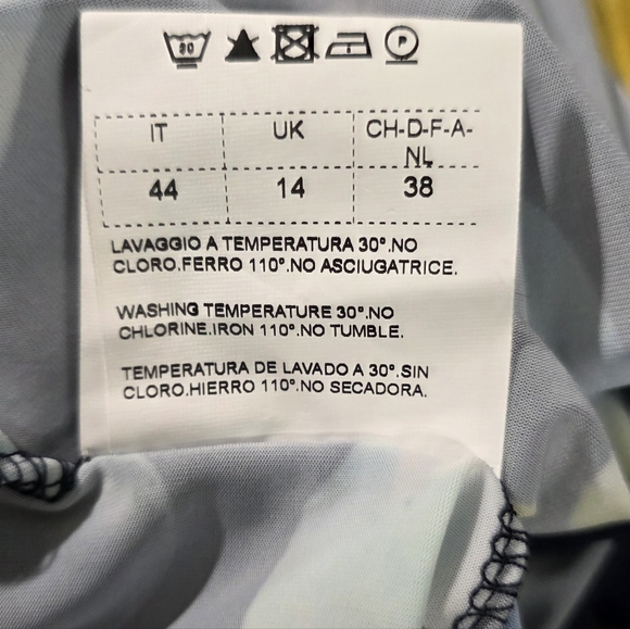 Rebecca Baldi Italy Polka Dot Colorful Sleeveless Jumpsuit Women's Size US 8 - Picture 10 of 11